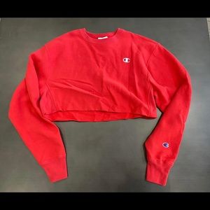 Cropped Champion Sweatshirt